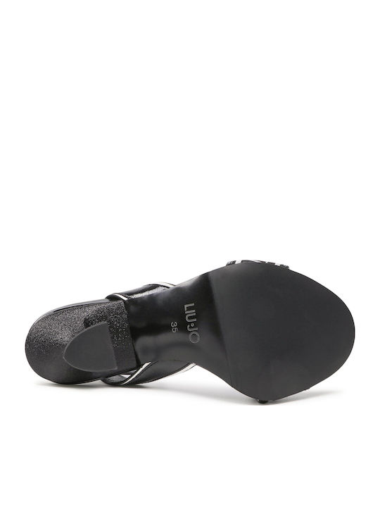 Lisa Din piele Sandale Negre