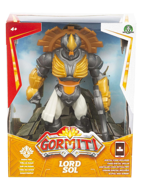 Easter Candle with Toy Gormiti Lord Eklos Lord Sol & Figure Gormiti vs Darkans for 4+ Age Giochi Preziosi