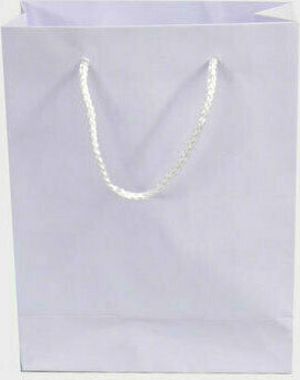 0402042 Paper Bag for Gift White 18x8x23cm.