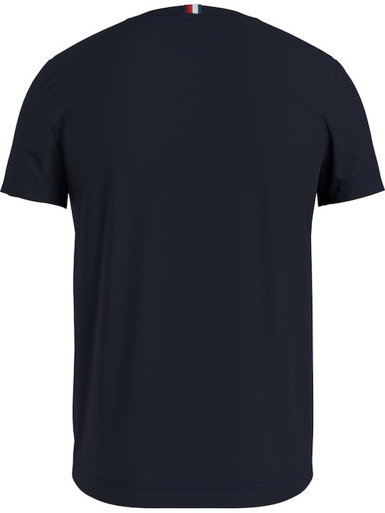 Tommy Hilfiger Ανδρικό T-shirt Desert Sky με Στάμπα