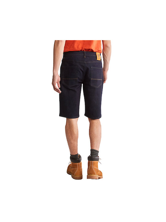 Timberland Men's Shorts Jeans Navy Blue