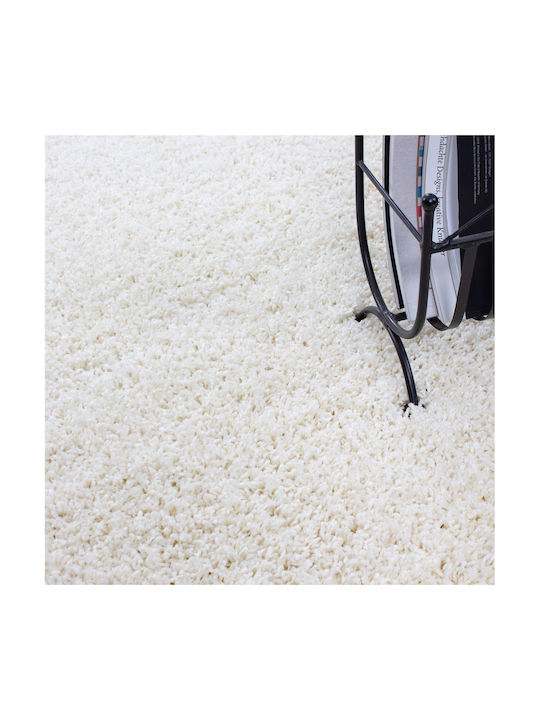 Rug 1500 Cream 100% Polypropylene D: 80 cm.