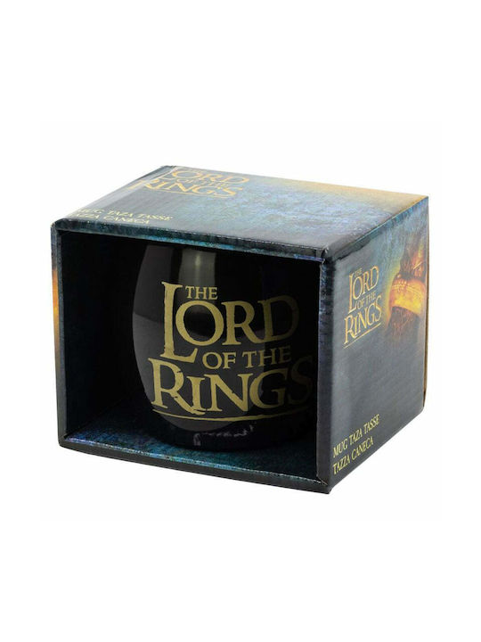 Stor Lord Of The Rings Mug Ceramic Black 380ml