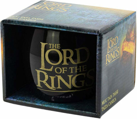 Stor Lord Of The Rings Κούπα Κεραμική Μαύρη 380ml