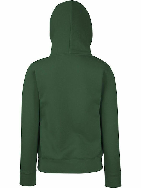 Fruit of the Loom Ladies Classic Werbe-Hoodie Bottle Green