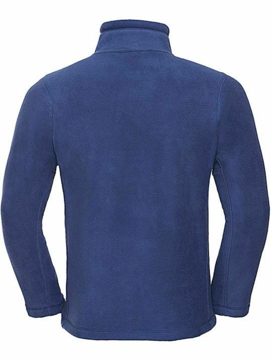 Russell Europe Men's Long Sleeve Promotional Cardigan Blue