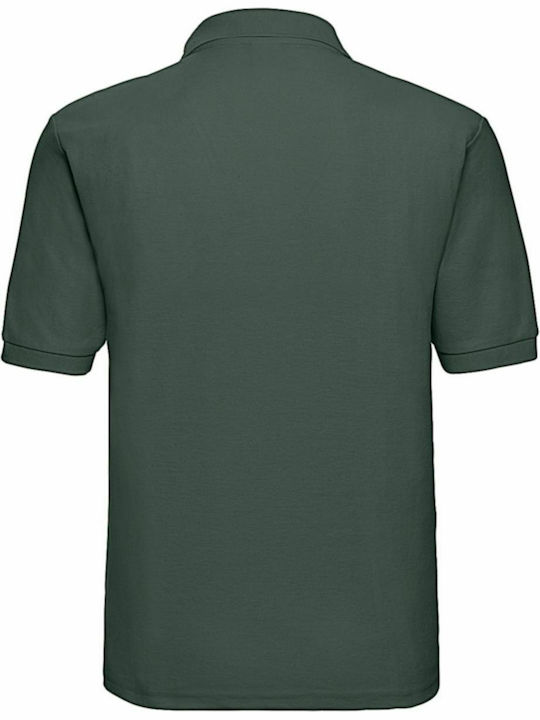 Russell Europe Men's Short Sleeve Promotional Blouse Green