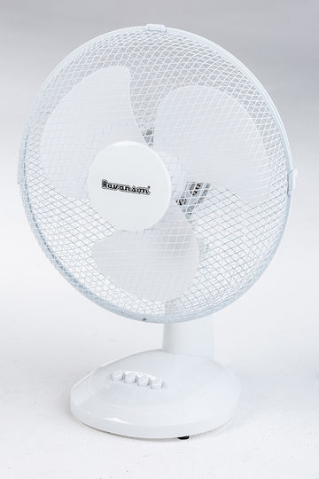 Ravanson Tischventilator 45W Lüfterdurchmesser 43cm Weiß