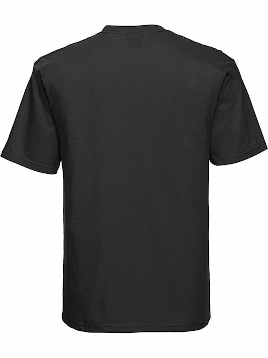 Russell Europe Men's Short Sleeve Promotional T-Shirt Black