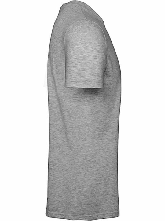 B&C E190 Men's Short Sleeve Promotional T-Shirt Sport Grey