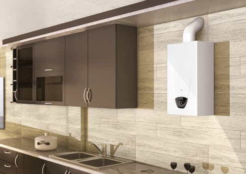 Ariston Fast Evo X ONT 14 Wall Mounted LPG Instant Water Heater for Central Installation 24kW