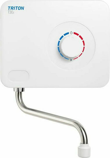 Triton T30i Wall Mounted Electric Single-Phase Instant Heater Tap for Kitchen 3kW