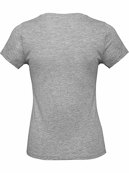 B&C E150 Women's Short Sleeve Promotional T-Shirt Sport Grey TW02T-620