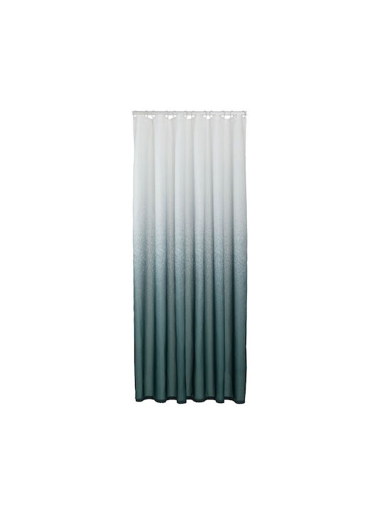Sealskin Blend Κουρτίνα Μπάνιου Υφασμάτινη 180x200 cm Green