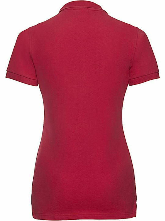 Russell Europe Women's Short Sleeve Promotional Blouse Classic Red