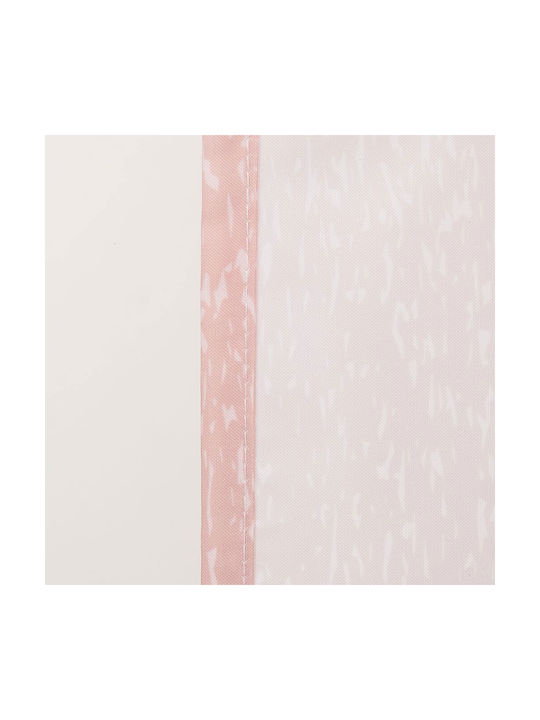 Sealskin Blend Fabric Shower Curtain 180x200cm Dark Pink