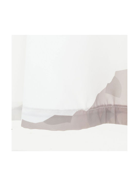 Sealskin Earth Fabric Shower Curtain 180x200cm Green