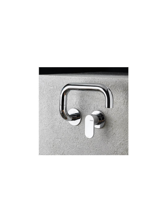Armando Vicario Laundry Kitchen Faucet Wall Chrome