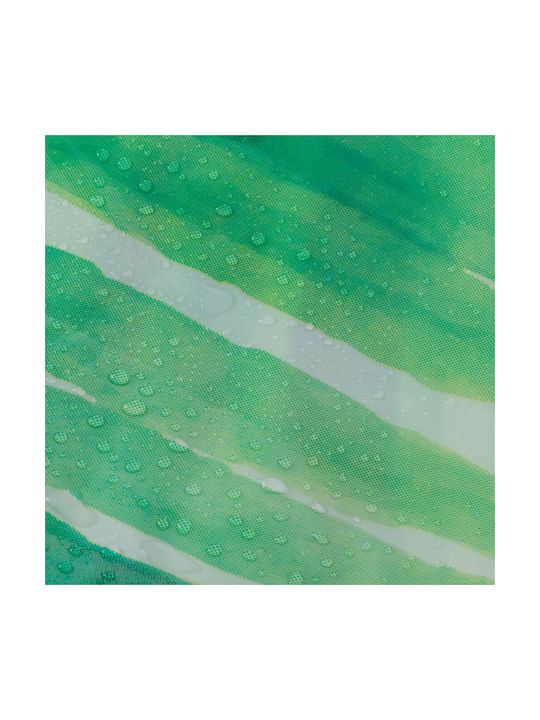 Sealskin Leaves Κουρτίνα Μπάνιου 180x200 cm Πράσινη