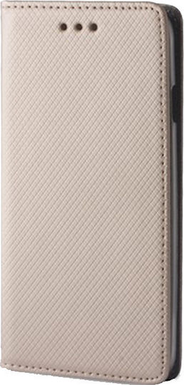 Forever Book Synthetic Leather Gold (Huawei P20 Lite)