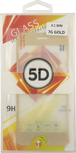 5D Full Glue Full Face Tempered Glass (iPhone SE 2022 / 2020 / 8 / 7)