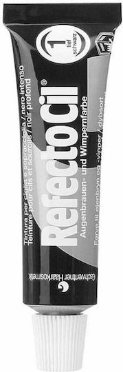 RefectoCil Eyelash And Eyebrow Tint Tint for Eyebrows 1 Pure Black