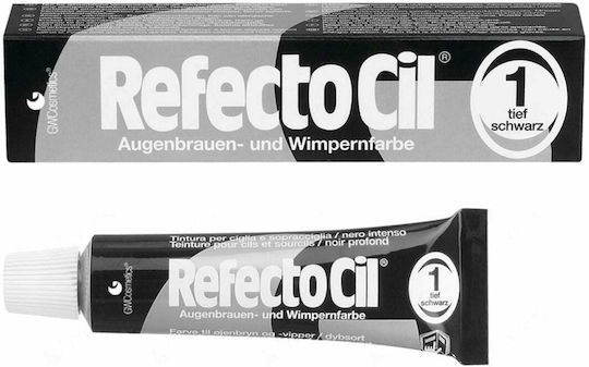 RefectoCil Eyelash And Eyebrow Tint Tint for Eyebrows 1 Pure Black