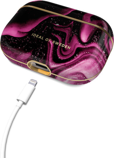 iDeal Of Sweden Printed Θήκη Πλαστική Golden Ruby Marble για Apple AirPods Pro