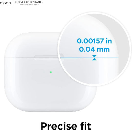 Elago Dust Guard Велкро в Розово злато цвят за Apple AirPods 3