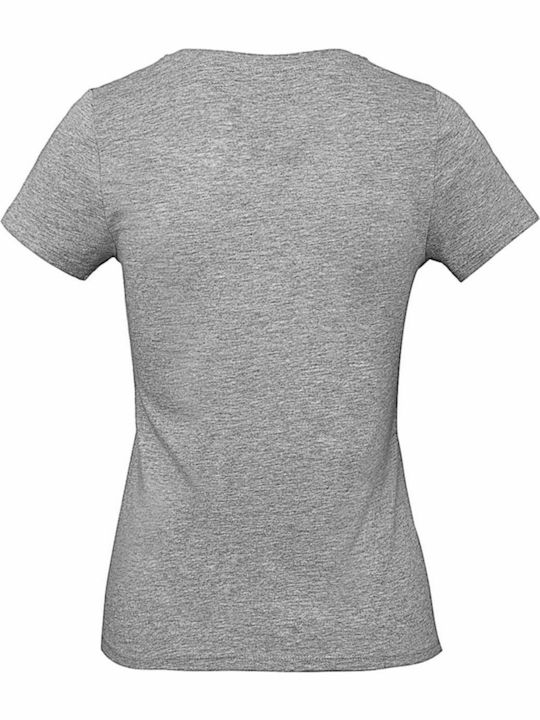 B&C Exact 190 Women's Short Sleeve Promotional T-Shirt Sport Grey