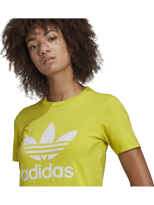 Tricou Trefoil Bluze Damă Galben