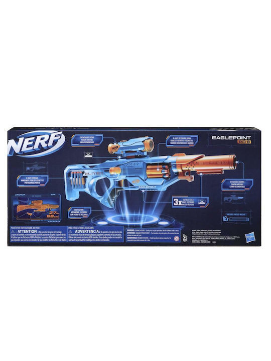 Παιχνιδολαμπάδα Nerf Elite 2.0 Eaglepoint RD-8 για 8+ Ετών Hasbro