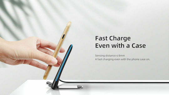 Remax Ασύρματος Φορτιστής (Qi Pad) Μαύρος (RP-W19)