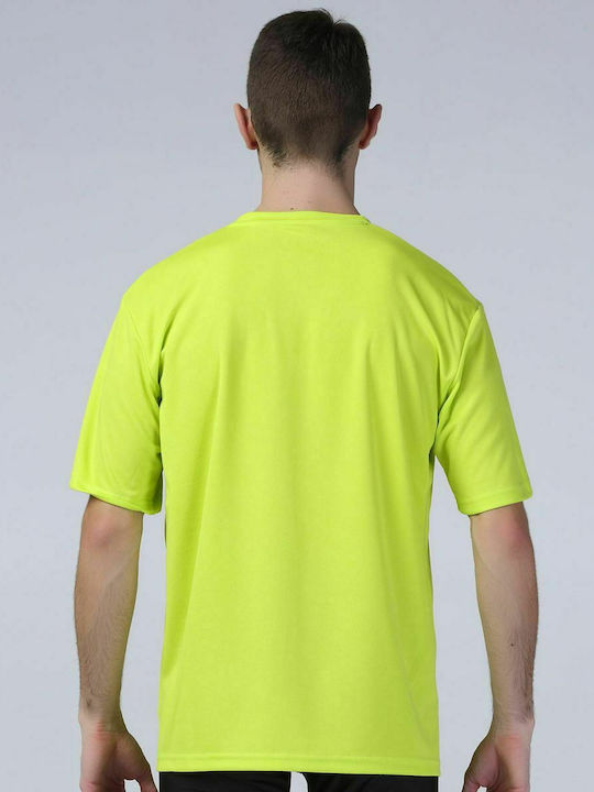 Result Performance Men's Short Sleeve Promotional T-Shirt Lime Green