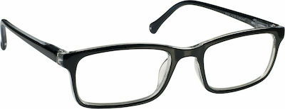 Eyelead E151 Men's Reading Glasses +0.75 Black E151 E 151