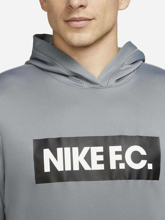 Football F.C. Libero Dri-Fit Суитшърт с Качулка Сив