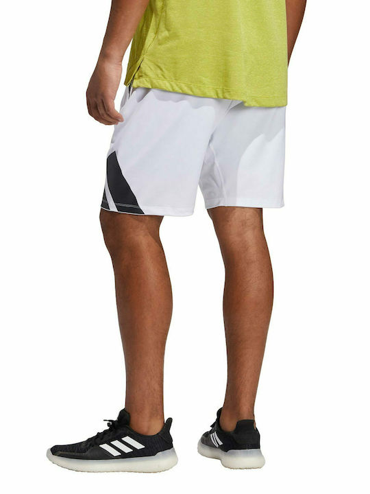 Adidas 4KRFT Αθλητική Ανδρική Βερμούδα Λευκή