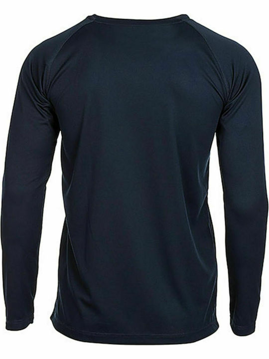 Stedman Active 140 LS Men's Long Sleeve Promotional Blouse Marina Blue