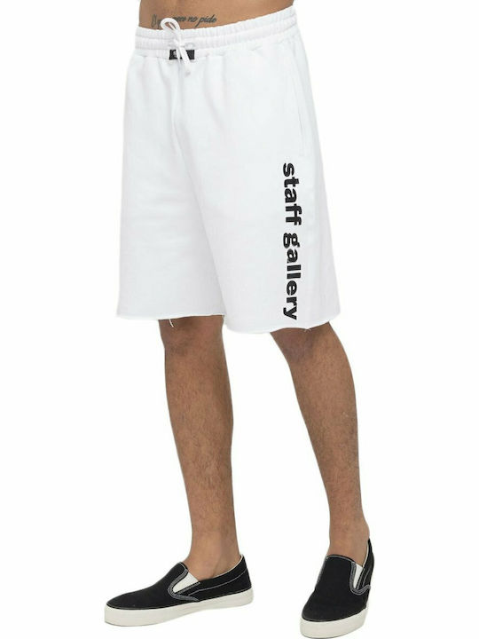 Sportliche Herrenshorts Weiß