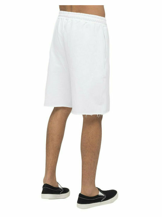 Staff Men's Athletic Shorts White