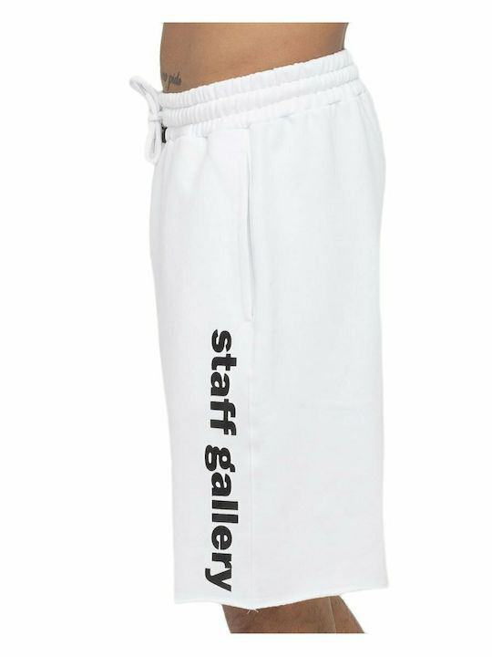 Sportliche Herrenshorts Weiß