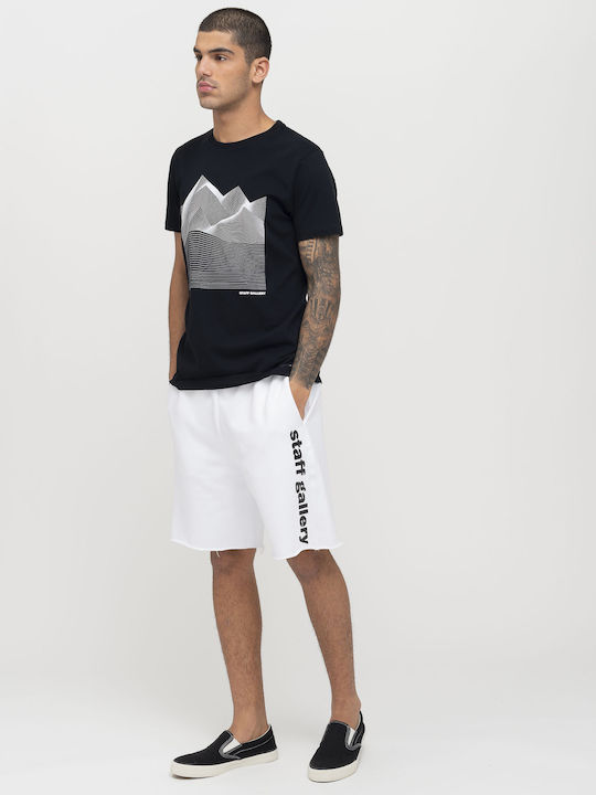 Sportliche Herrenshorts Weiß