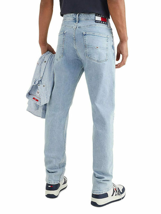 Tommy Hilfiger Pantaloni de blugi pentru bărbați într-o potrivire relaxată Denim Light