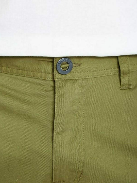 Frickin Modern Stretch Herrenshorts Chino Grün