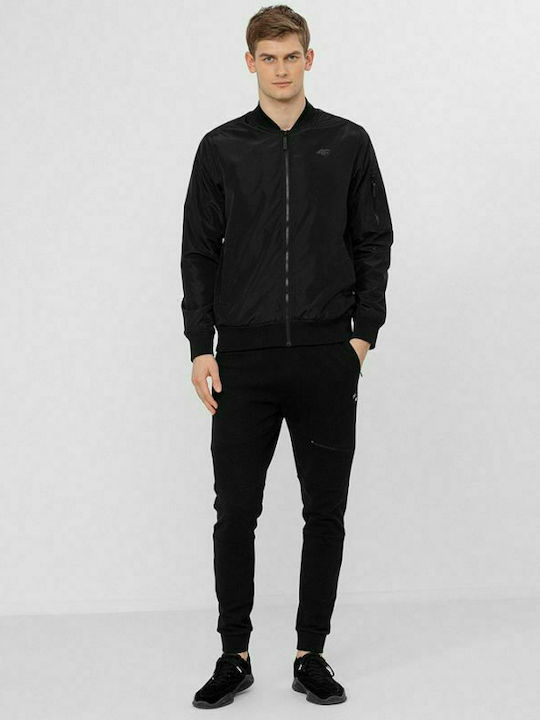 4F Men's Bomber Jacket Black