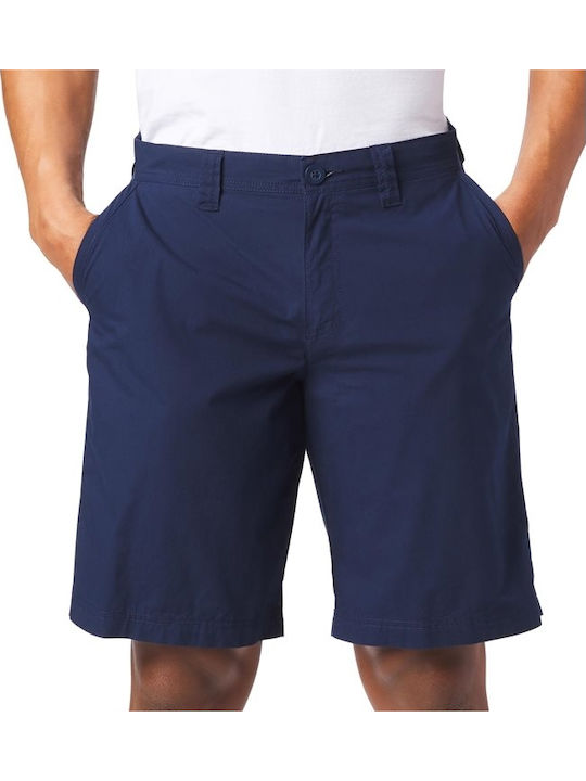Washed Out Men's Shorts Chino Navy Blue