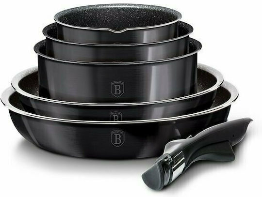 Berlinger Haus Metallic Line Cookware Set 5 Pieces