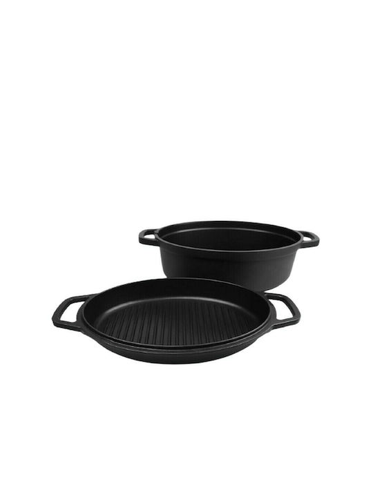 Maestro Kochgeschirr-Set Black 2Stück
