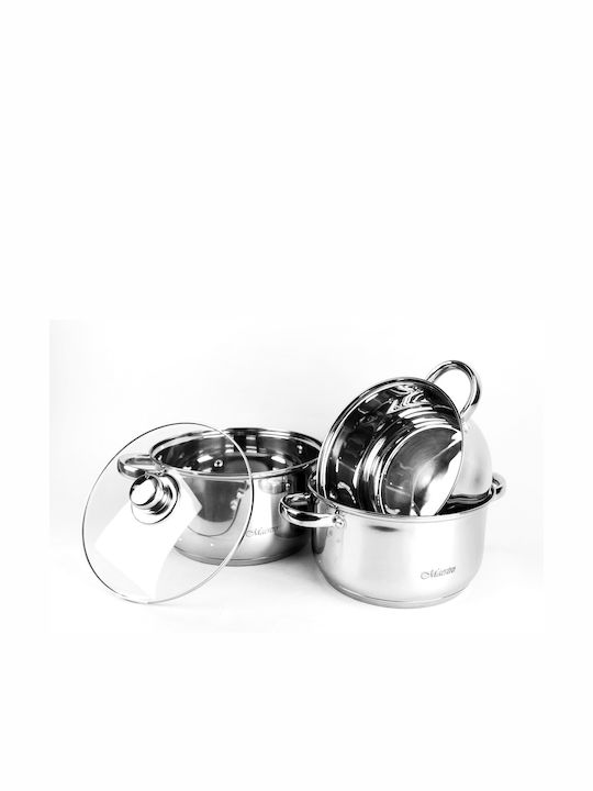 Maestro Töpfe Set Silver MR-2020 5Stück