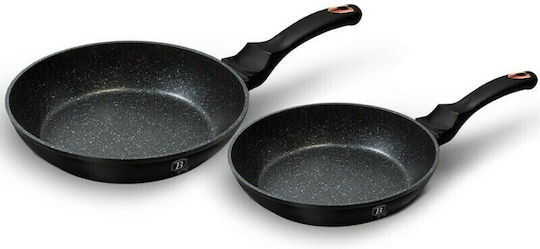 Berlinger Haus Black Rose Collection Pans Set 2 Pieces Berlinger Haus Black Rose Collection Pans Set 2 Pieces